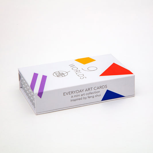 Wellness and oracle deck called 9 Worlds made by Everyday Art Cards