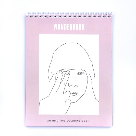 Cover from Coloring book called Wonderbook 