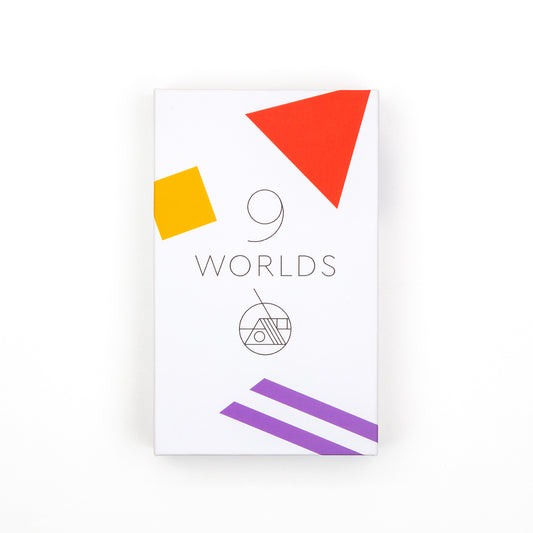 Wellness and oracle deck called 9 Worlds made by Everyday Art Cards
